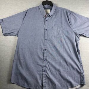 Alexander Julian Blue Casual Button Down Shirt